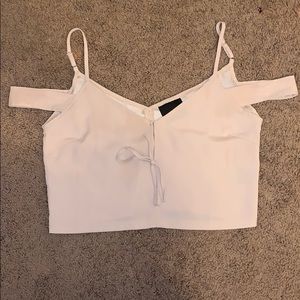 Night walker off the shoulder top